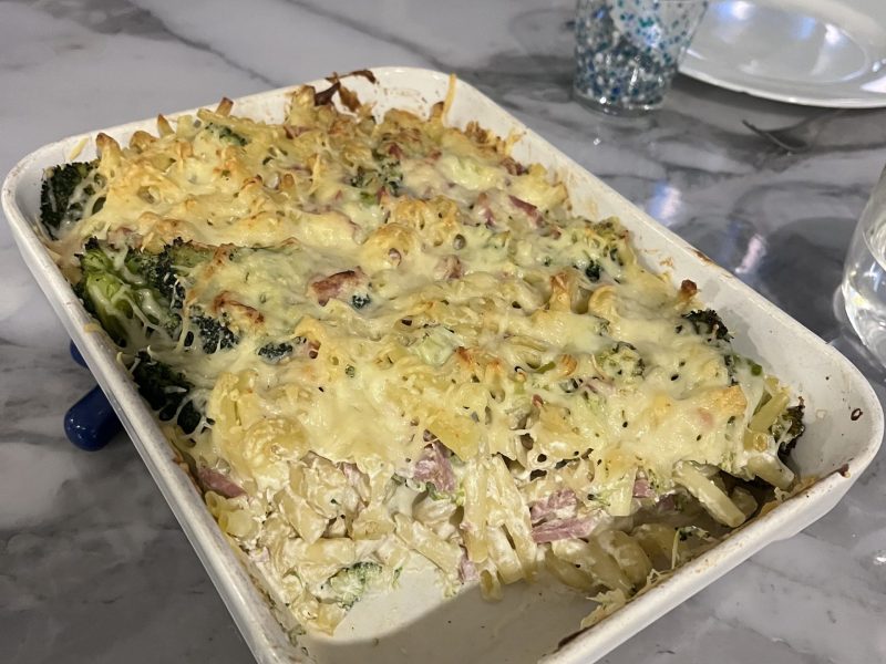 Cliquez pour zoomer ! Gratin de pâtes au brocoli Thermomix par socuisinette