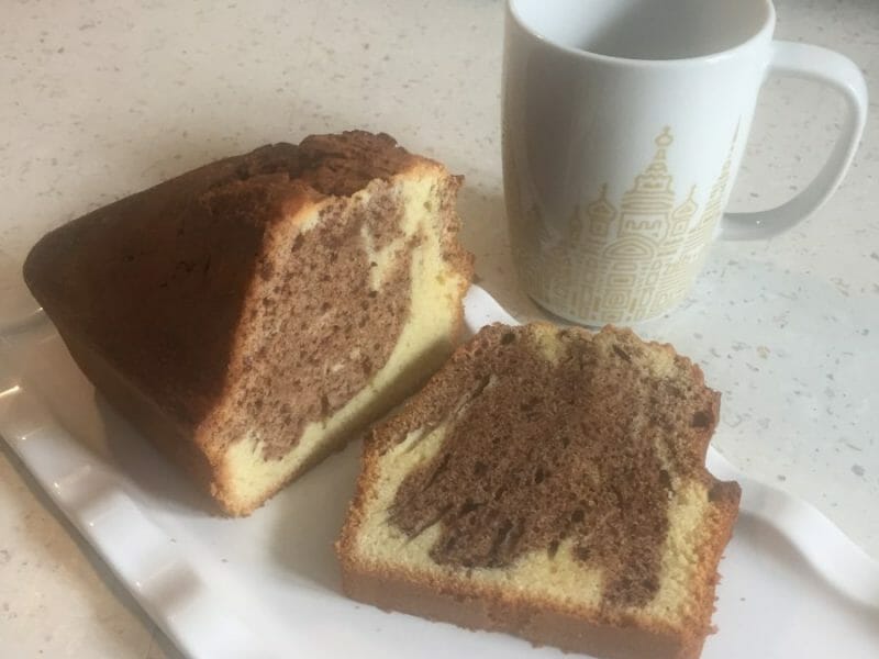 Cliquez pour zoomer ! Marbré au chocolat Thermomix par Jicer