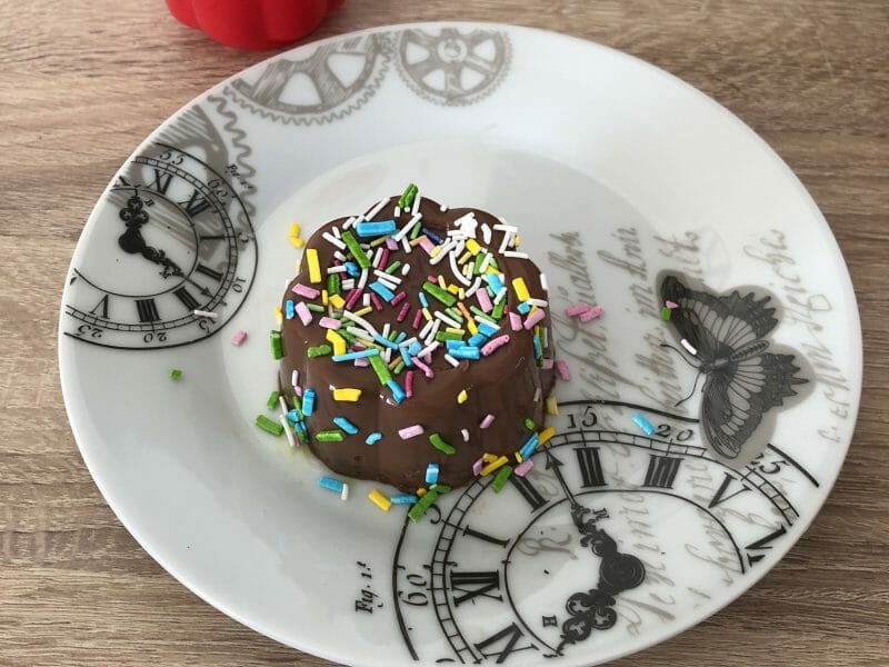 Cliquez pour zoomer ! Flan au chocolat Thermomix par Myrtillo