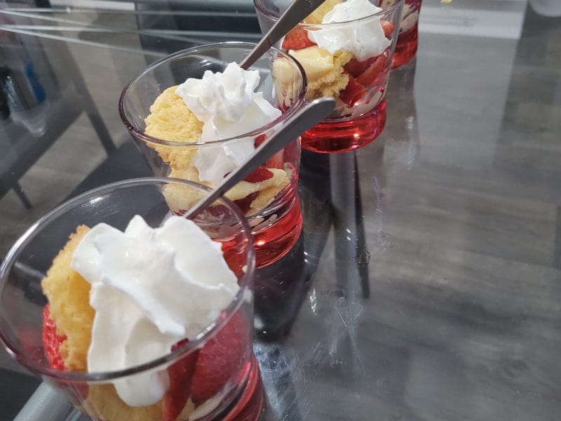 Cliquez pour zoomer ! Tarte aux fraises destructurée Thermomix par evazia67