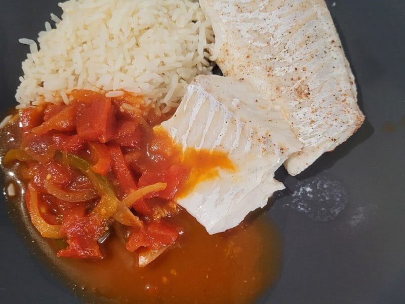 Cliquez pour zoomer ! Poisson à la Veracruz Thermomix par evazia67