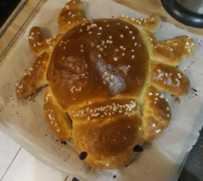 Cliquez pour zoomer ! Brioche tressée à la mie filante Thermomix par anodine