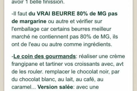 Photos des recettes
