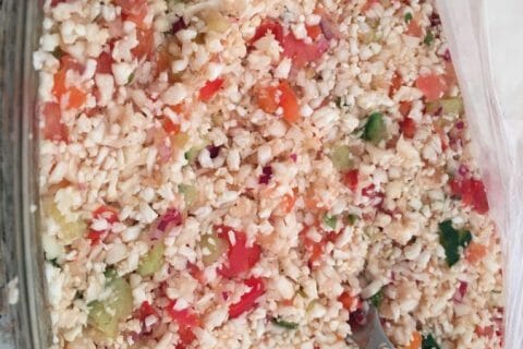 Taboulé de chou-fleur au Thermomix - Cookomix