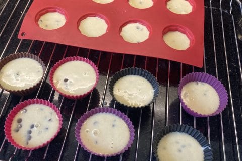 Cliquez pour zoomer ! Muffins choco-amande Thermomix par Suzann