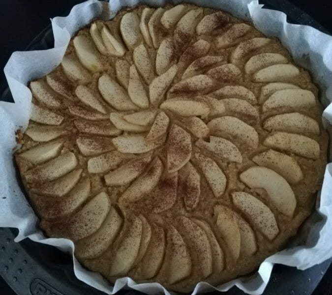 Cliquez pour zoomer ! Tarte aux pommes sans pâte Thermomix par Jenigirl