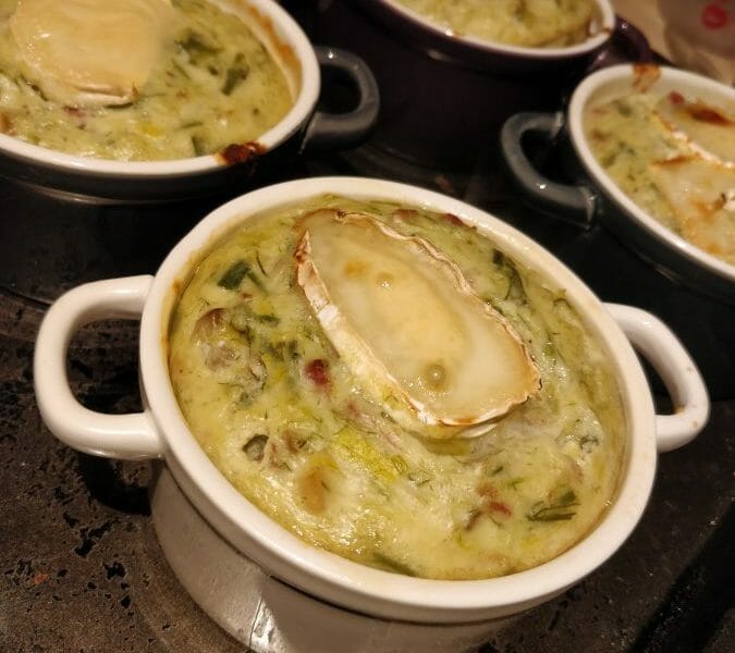 Cliquez pour zoomer ! Clafoutis de poireaux et lardons Thermomix par lilidu71