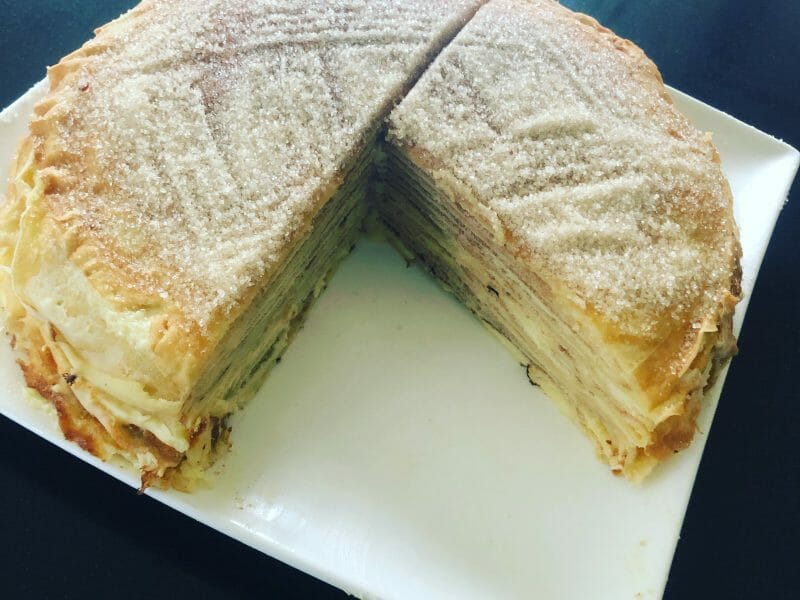 Cliquez pour zoomer ! Gâteau de crêpes à la vanille – Mille crepe cake Thermomix par AA_79