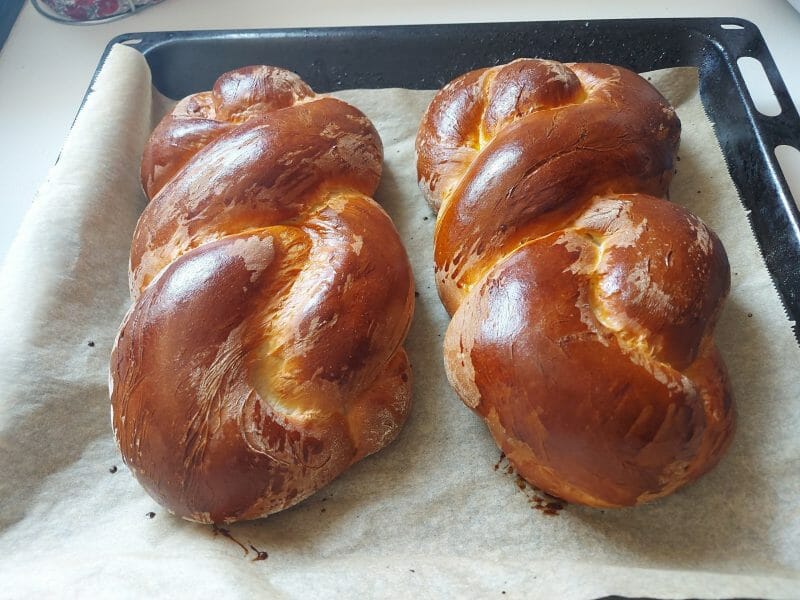 Cliquez pour zoomer ! Brioche tressée à la mie filante Thermomix par Zuzu8
