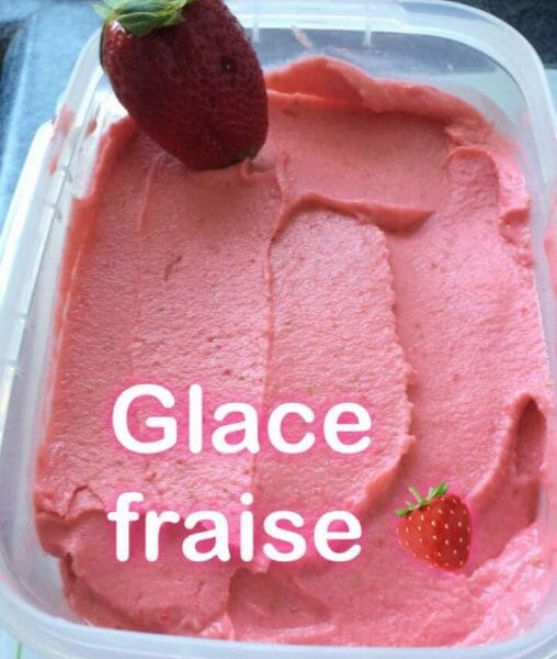 Cliquez pour zoomer ! Glace à la fraise Thermomix par AllissOn_1