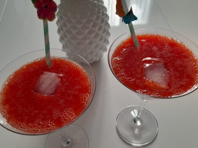 Cliquez pour zoomer ! Shot vodka fraise Thermomix par garry77