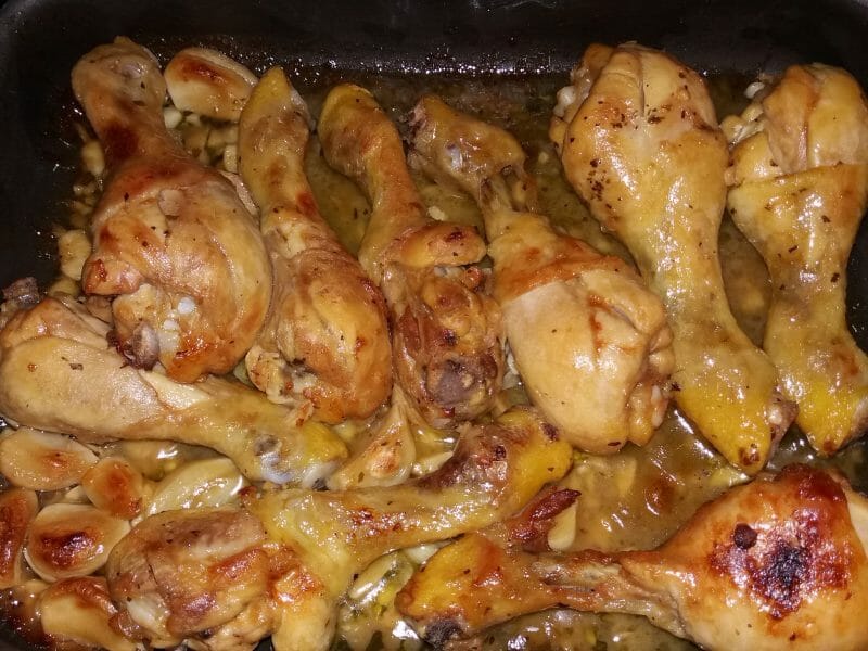 Cliquez pour zoomer ! Pollo al ajillo Thermomix par Audathice