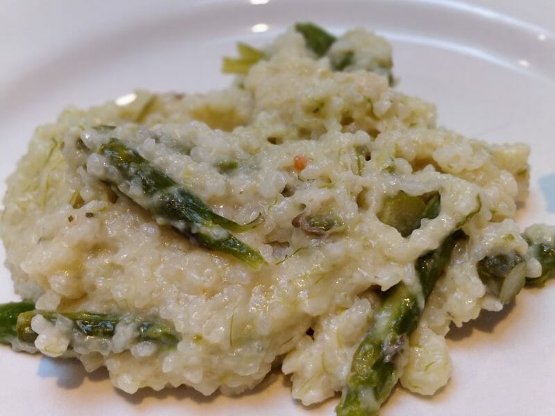 Cliquez pour zoomer ! Risotto aux asperges vertes Thermomix par hourra1978