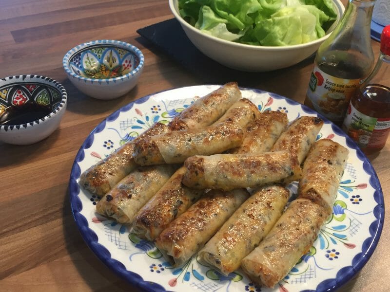 Cliquez pour zoomer ! Nems au poulet Thermomix par Mymathclem