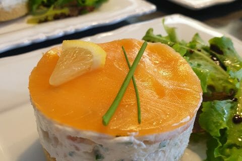 Cliquez pour zoomer ! Cheesecake au saumon sans cuisson Thermomix par KIKIMOMIX