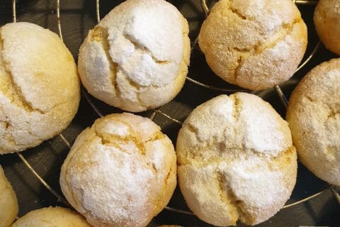 Cliquez pour zoomer ! Craquelés au citron Thermomix par KIKIMOMIX