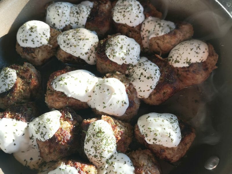 Cliquez pour zoomer ! Boulettes de poireau et boeuf citronné Thermomix par Aurore_3