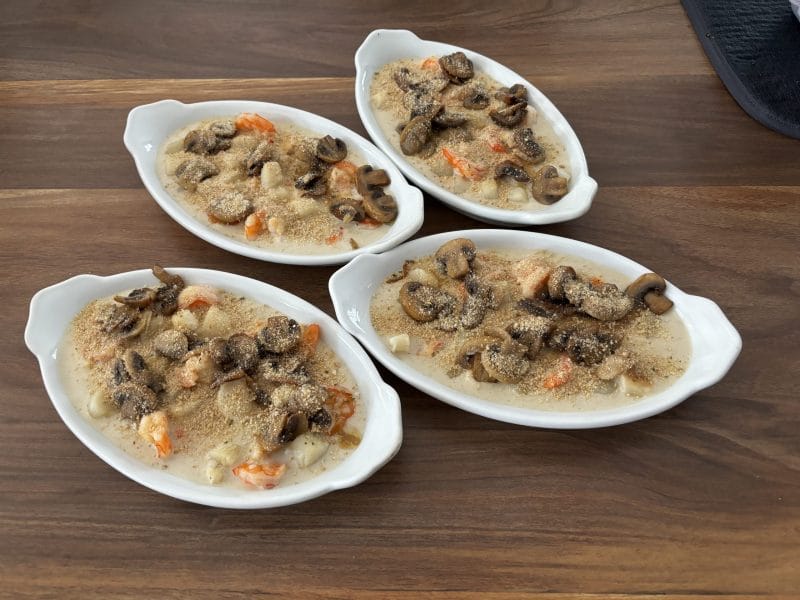 Cliquez pour zoomer ! Cassolettes de Saint Jacques Thermomix par brigitteetsesdelices