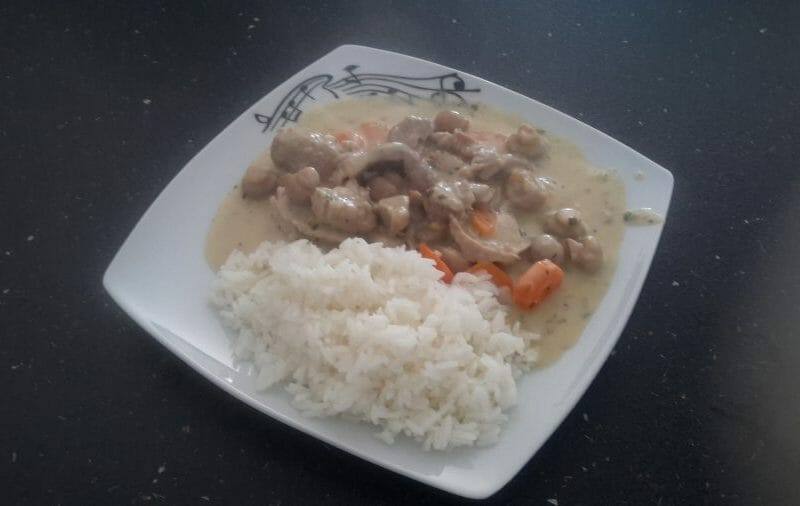 Cliquez pour zoomer ! Filet mignon façon blanquette Thermomix par Marinettemixe