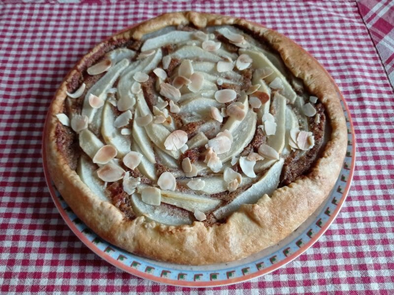 Cliquez pour zoomer ! Tarte rustique poire pécan Thermomix par Marie 🌹🌹