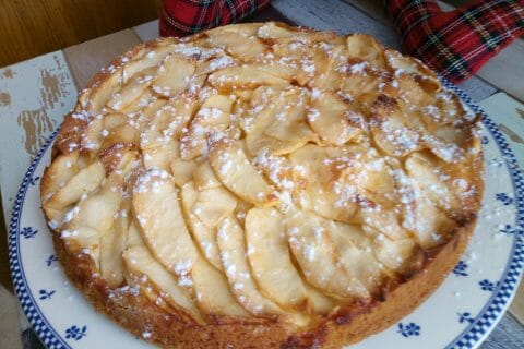 Cliquez pour zoomer ! Tarte Suisse aux pommes au Thermomix