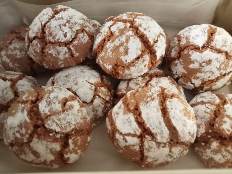 Cliquez pour zoomer ! Craquelés au café Thermomix par Marie 🌹🌹