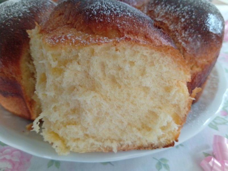 Cliquez pour zoomer ! Brioche à la semoule de blé Thermomix par Marie 🌹🌹