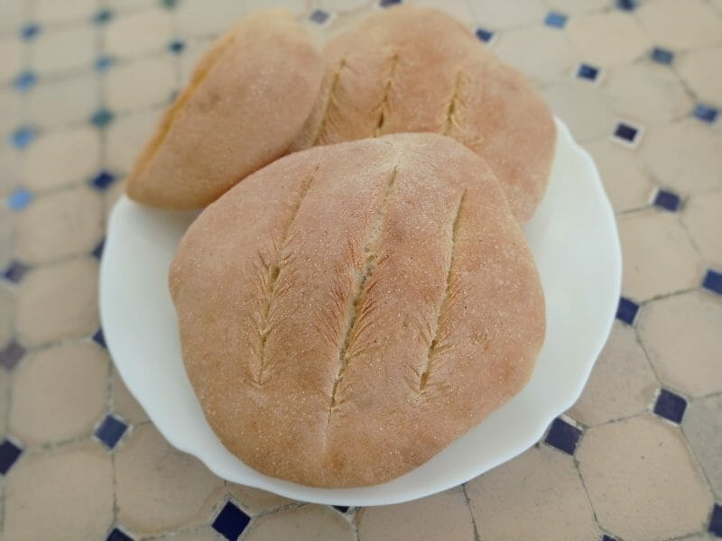 Cliquez pour zoomer ! Pains à la semoule au four Thermomix par Marie 🌹🌹