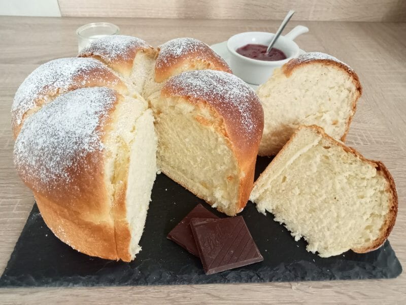 Cliquez pour zoomer ! Brioche au yaourt et à la vanille Thermomix par Marie 🌹🌹