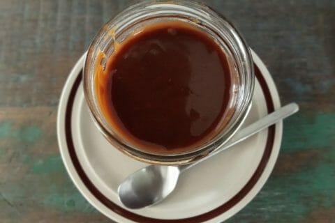 Cliquez pour zoomer ! Gâteau au yaourt et caramel beurre salé Thermomix par Marie 🌹🌹