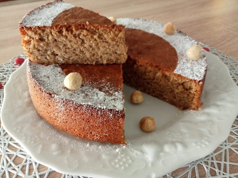 Cliquez pour zoomer ! Moelleux aux noisettes Thermomix par Marie 🌹🌹