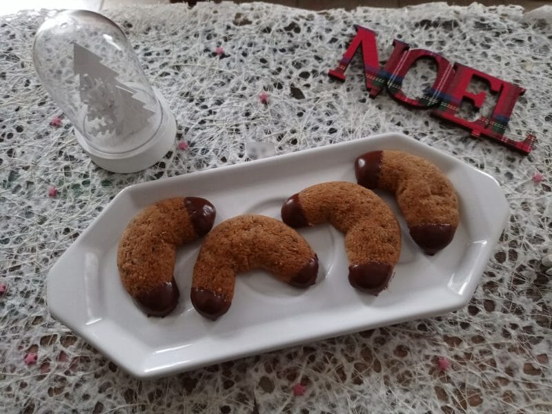 Cliquez pour zoomer ! Croissants noisettes et chocolat Thermomix par Marie 🌹🌹