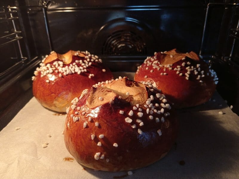 Cliquez pour zoomer ! Mouna (brioche de pâques) Thermomix par Marie 🌹🌹