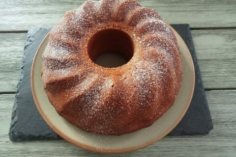 Cliquez pour zoomer ! Gâteau au yaourt et caramel beurre salé Thermomix par Marie 🌹🌹