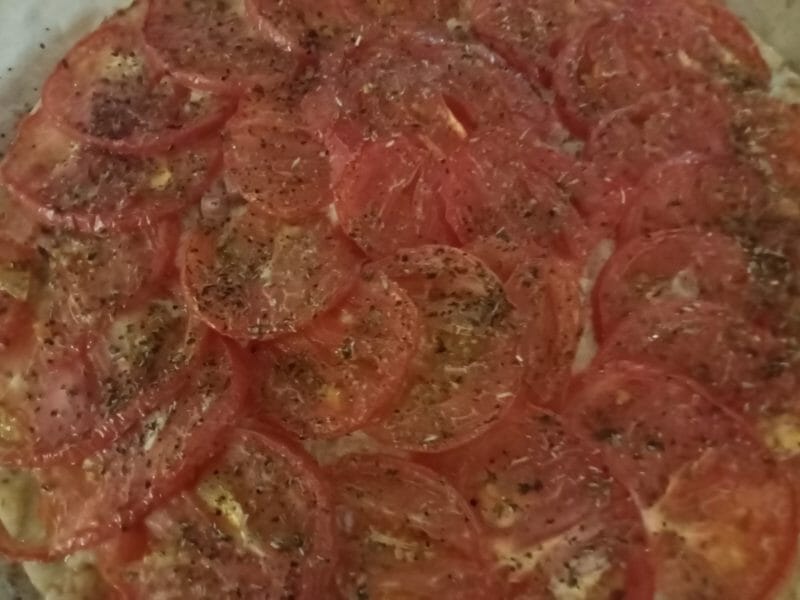 Cliquez pour zoomer ! Tarte tomates et jambon Thermomix par Marie 🌹🌹