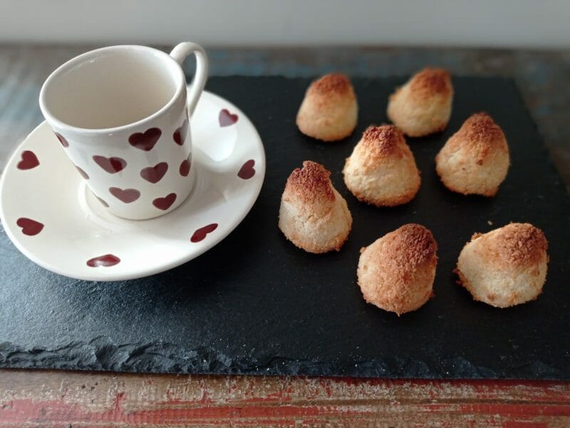 Cliquez pour zoomer ! Rocher coco – Congolais Thermomix par Marie 🌹🌹