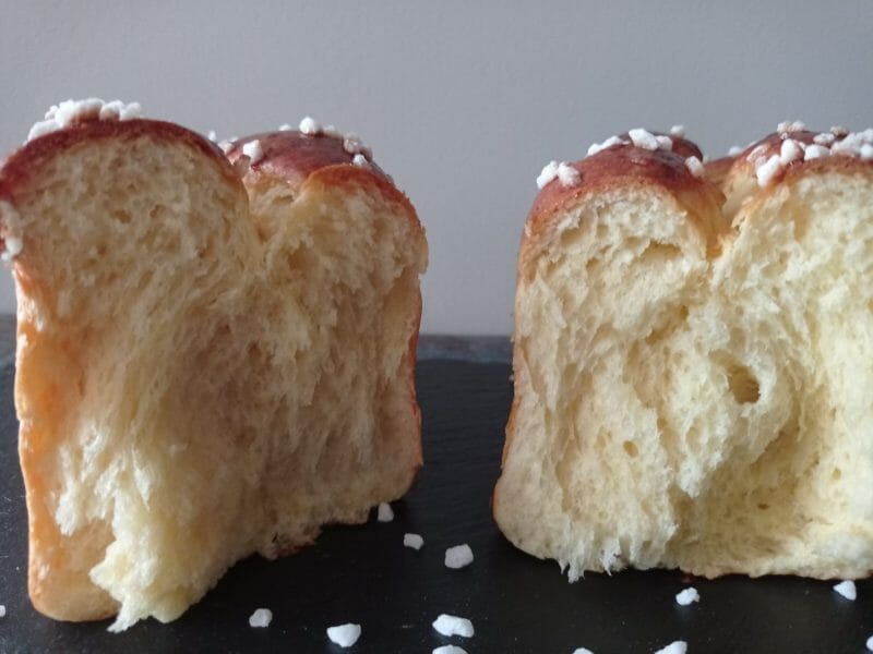 Cliquez pour zoomer ! Brioche moelleuse aux jaunes d’oeufs Thermomix par Marie 🌹🌹
