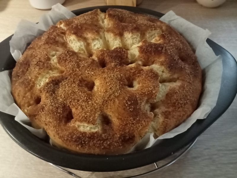 Cliquez pour zoomer ! Zimmetkuche – gâteau à la cannelle Alsacien Thermomix par Marie 🌹🌹