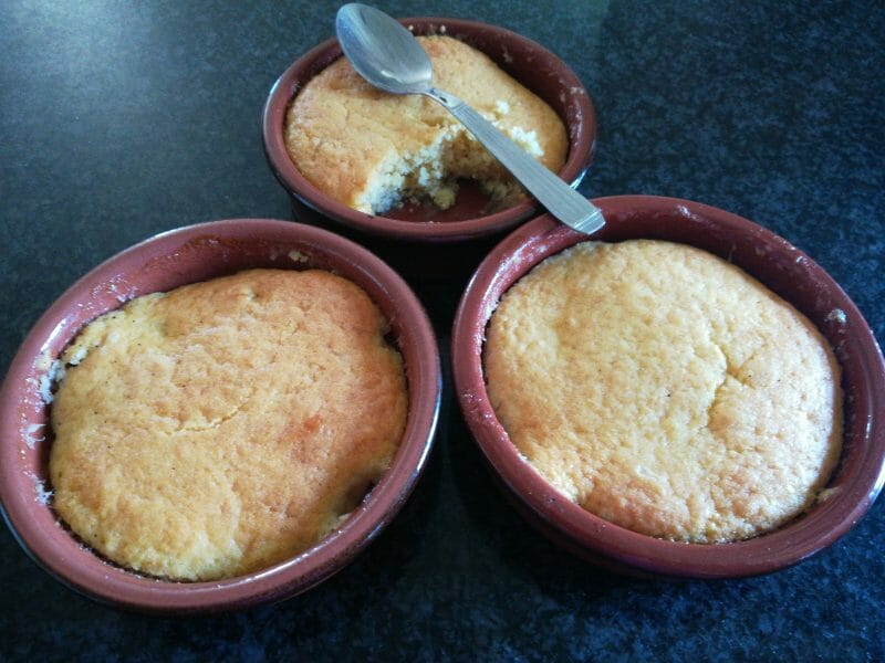 Cliquez pour zoomer ! Cobbler à la rhubarbe Thermomix par Mariposa42