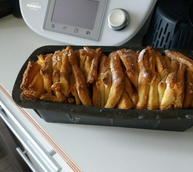 Cliquez pour zoomer ! Brioche à effeuiller à la cannelle Thermomix par Claudinevigouroux