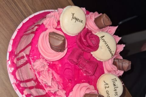 Cliquez pour zoomer ! Layer cake Kinder Bueno Thermomix par Cindy79