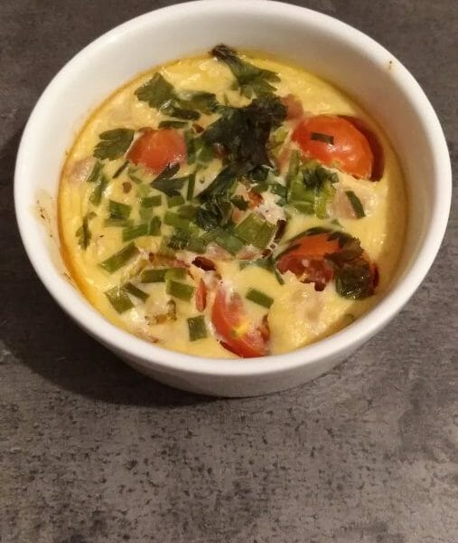 Cliquez pour zoomer ! Clafoutis de thon Thermomix par Titemamam