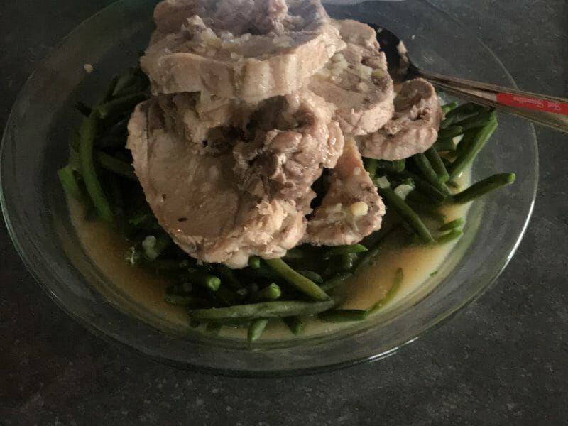 Cliquez pour zoomer ! Roti de porc sauce échalote Thermomix par Manueverest