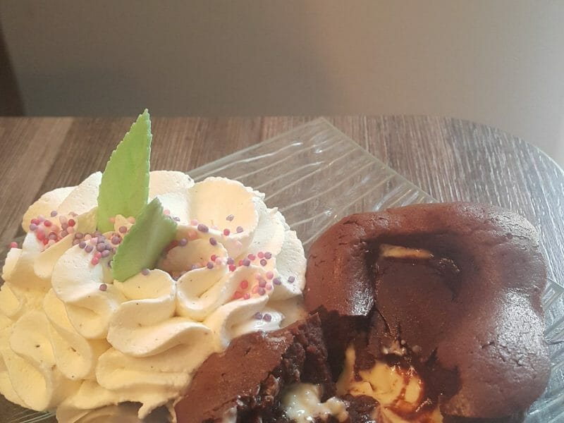 Cliquez pour zoomer ! Moelleux au chocolat cœur fondant Thermomix par Matmel