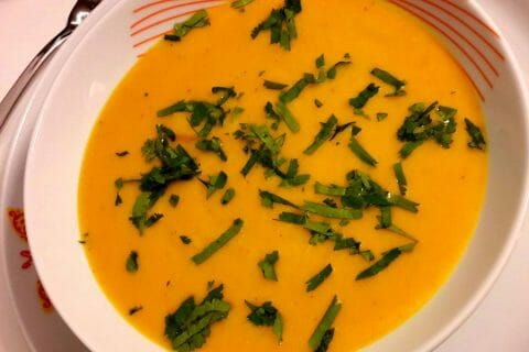 Cliquez pour zoomer ! Velouté de carottes au curry Thermomix par Gilles 75