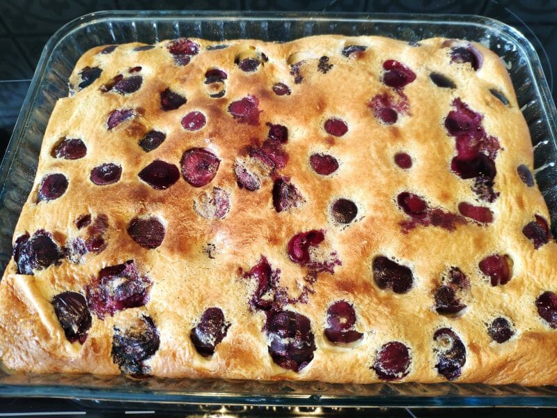 Cliquez pour zoomer ! Clafoutis aux cerises Thermomix par Gilles 75