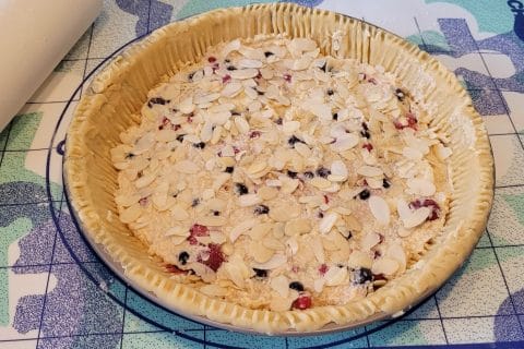 Cliquez pour zoomer ! Tarte amandine aux fruits rouges Thermomix par Gilles 75