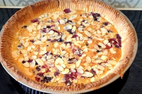 Cliquez pour zoomer ! Tarte amandine aux fruits rouges Thermomix par Gilles 75