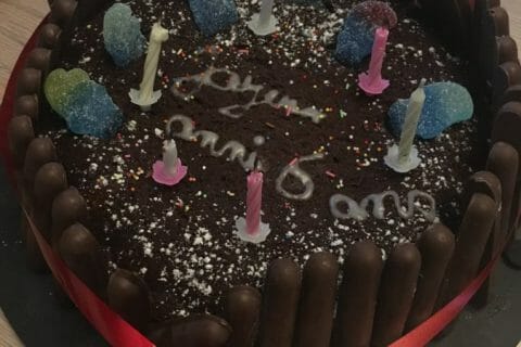 Cliquez pour zoomer ! Gâteau au chocolat des écoliers au Thermomix