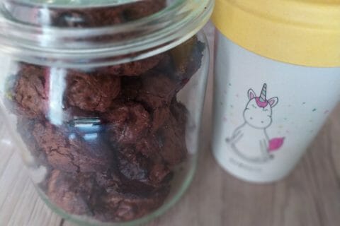 Cliquez pour zoomer ! Cookies brownies au Thermomix